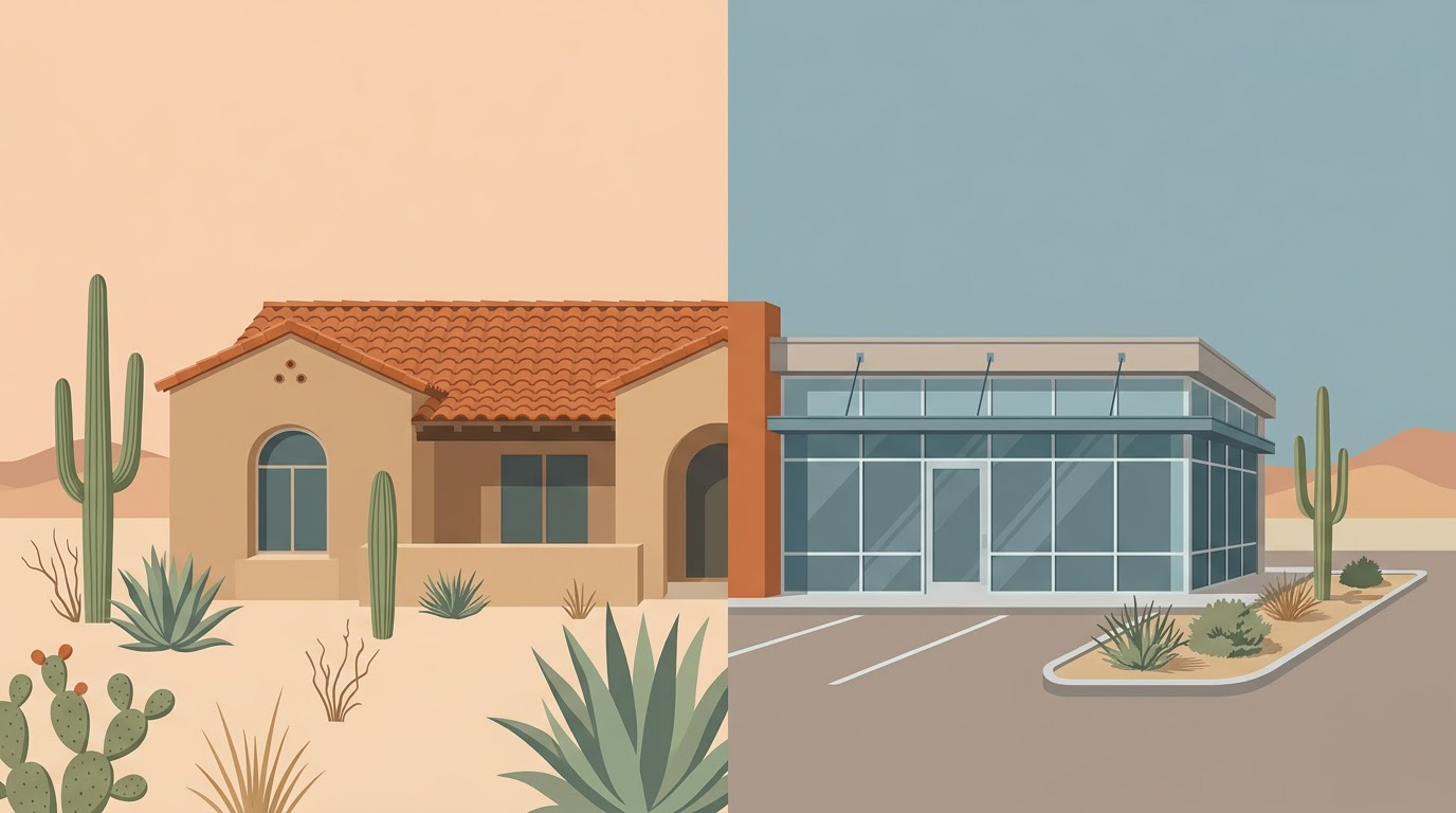 residential-to-commercial zoning